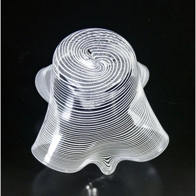 Blown Glass Vase, Fazzoletto Model For Sale - Image 9 of 10