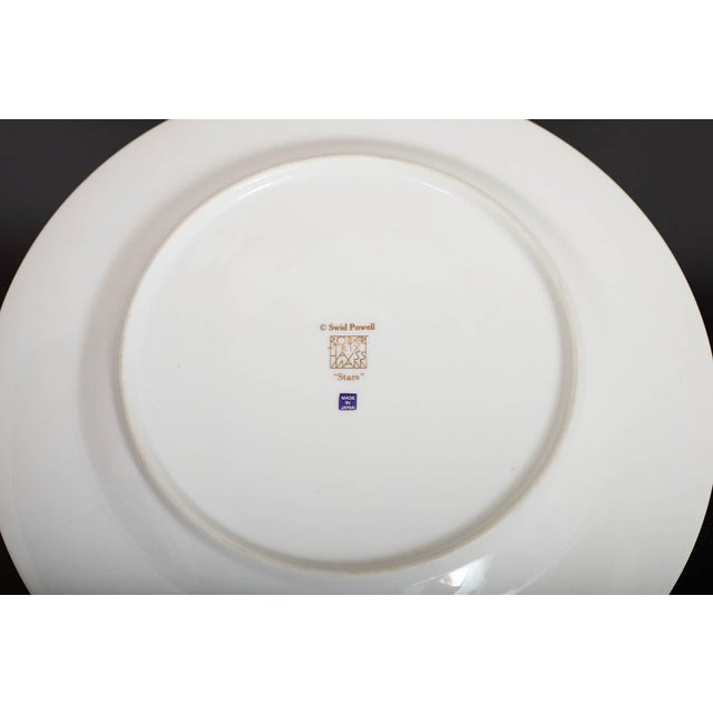 Stars Charger Plate by Trix & Robert Haussmann for Swid Powell, 1986 For Sale - Image 12 of 14
