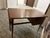 Mid 20th Century Rare MCM Merton Gershun American of Martinsville Walnut Dropleaf Desk With Aluminum Stars For Sale - Image 5 of 18