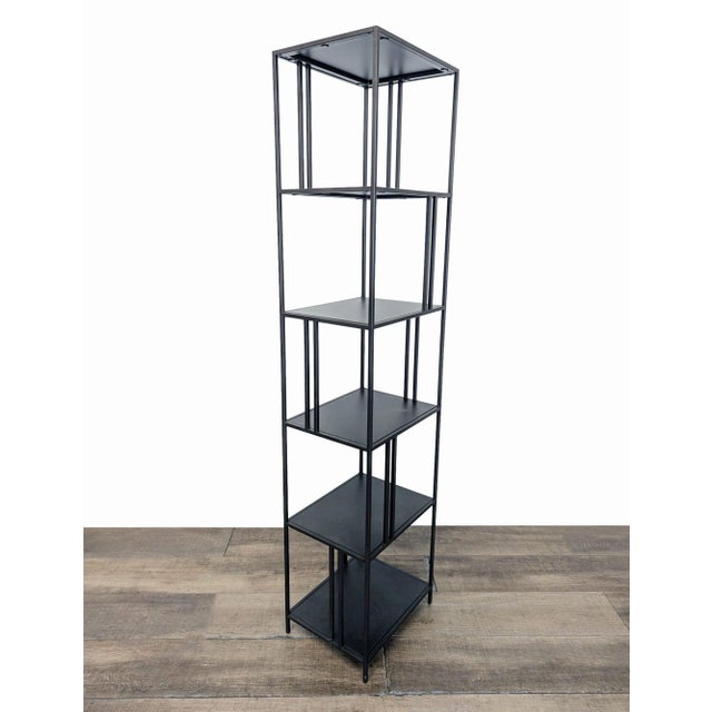 Industrial West Elm Profile Industrial Bookcase For Sale - Image 3 of 6