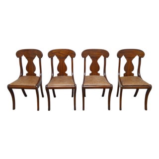 Henkel Harris Side Dining Chairs Set of 4 For Sale