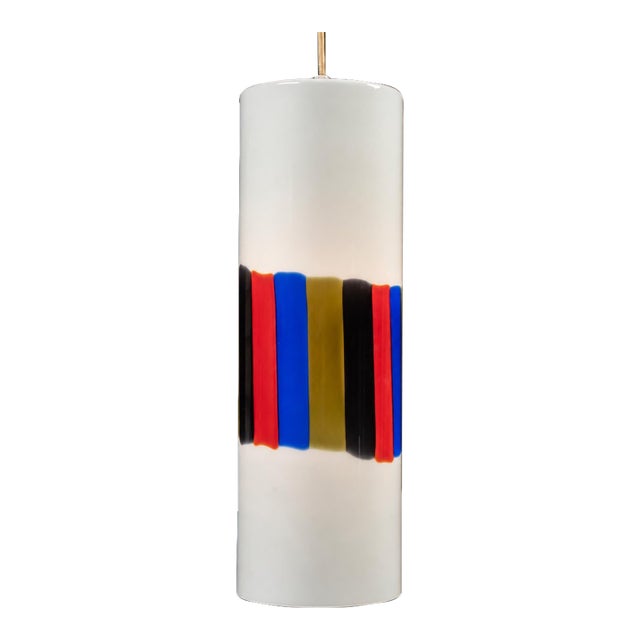 1960s Italian Incamiciato Pendant Lamp L59 by Alessandro Pianon for Vistosi For Sale
