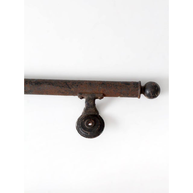 Antique Early 20th Century Iron Architectural Handrails For Sale - Image 11 of 18
