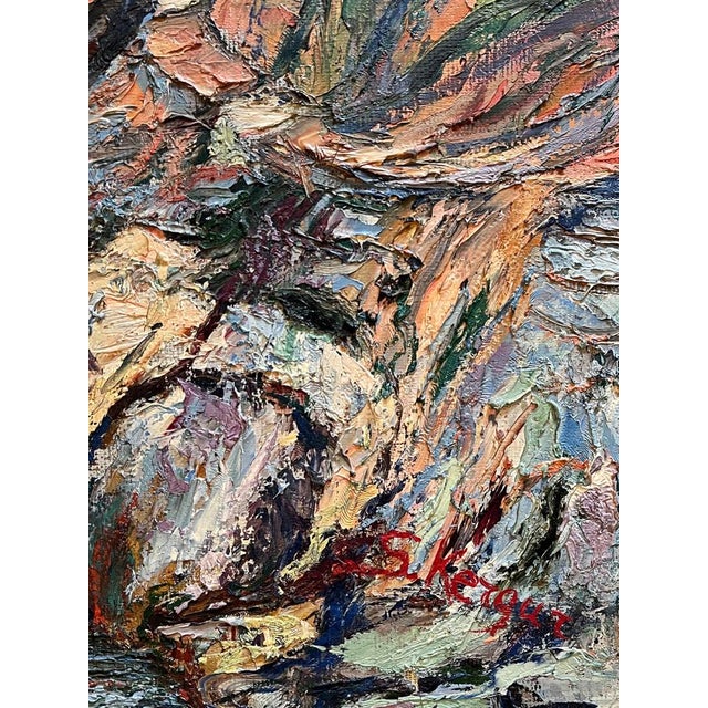 Artwork sold with frame (90 x 126 x 8 cm) Stephan Kergur, also known as Stefan or Stanisław Kergur, was a French-based...