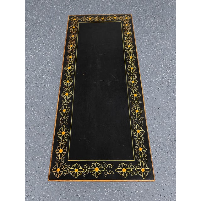 Vintage Aesthetic Movement Style Bamboo and Black Lacquer Chinoiserie Cabinet For Sale - Image 11 of 11