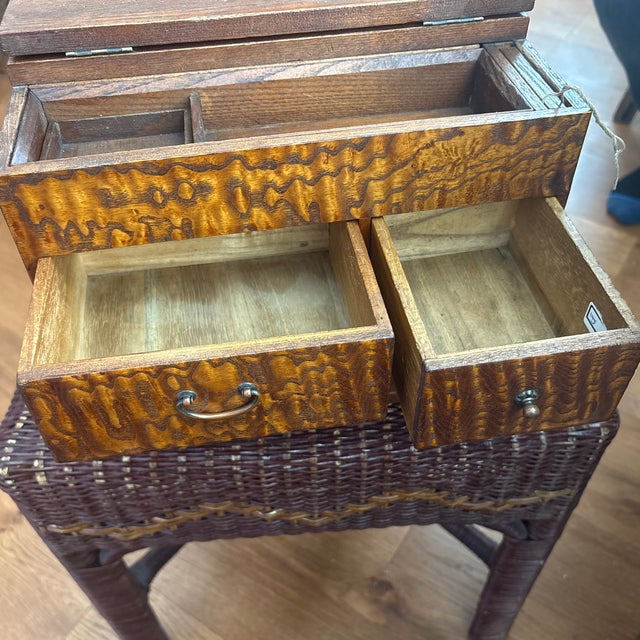 Antique Japanese Sewing Box-Haribako For Sale In Reno/Lake Tahoe - Image 6 of 9