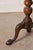 Antique English Coffee Table With Scalloped Top + Carved Claw Feet For Sale - Image 9 of 9