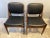 Mid-Century Modern 1960s Mid Century Modern Vamo Sønderborg for Arne Vodder Attributed Tilt Back Dining Chairs - Set of 2 For Sale - Image 3 of 9