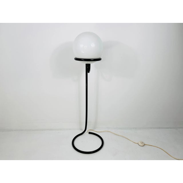 This striking floor lamp, designed by Aldo van den Nieuwelaar for Domani Designs, Amsterdam, is a quintessential piece of...