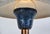 Industrial Blue Mushroom Desk Light in Aluminium and Copper, Germany, 1950s For Sale - Image 12 of 16
