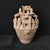 Chinese Ceramic Pot,Brown Glaze Porcelain Granary Jar Hand Carved Figures and Architecture Pattern For Sale - Image 4 of 11