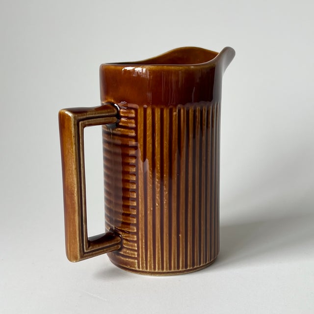 Vintage Tiko Brown Ceramic Coffee Set, 1960s, Set of 13 For Sale - Image 17 of 18