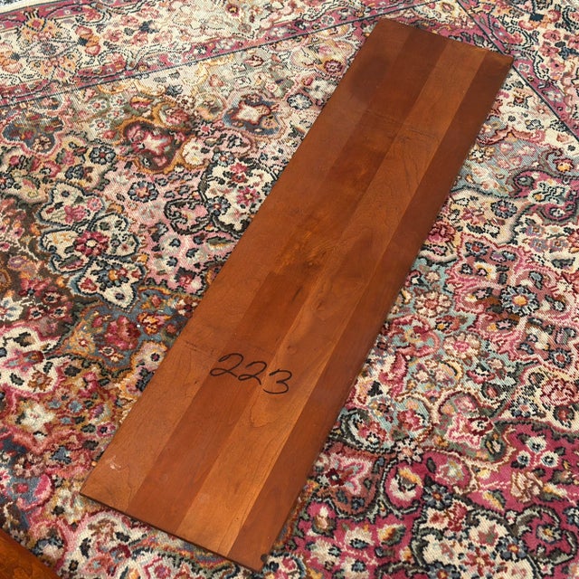 Pennsylvania House Vintage Pennsylvania House Solid Cherry 44" Dining Table Leaf For Sale - Image 4 of 12