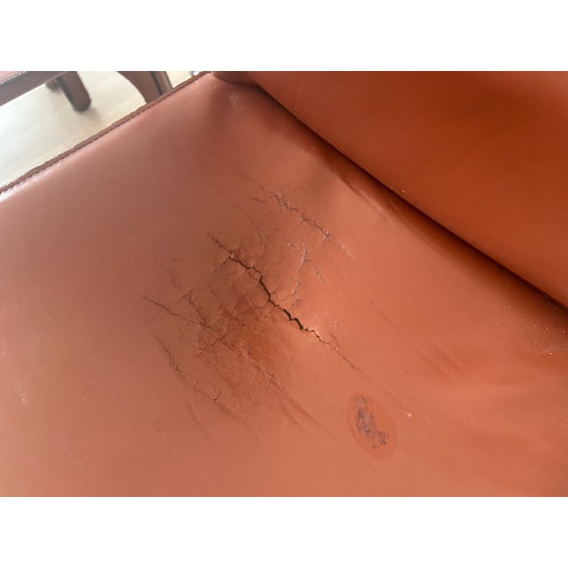 Red 1980s Cassina Cab Chairs For Sale - Image 8 of 8