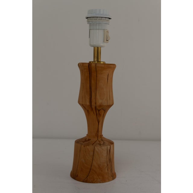 Danish Wooden Table Lamp, 1970s For Sale - Image 13 of 18