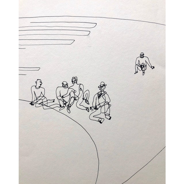 Alexander Calder (after) Alexander Calder, Alexander Calder Circus Reproduction Lithograph After a Drawing, 1964 For Sale - Image 4 of 9