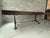 District Eight Artisanal 13’ Shuffleboard Table, Smoked Oak Frame & Cast Iron Base For Sale - Image 11 of 13