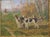 The Beginning of the Hunt, French Oil Painting by Marie Calves (1883-1957) For Sale - Image 18 of 18