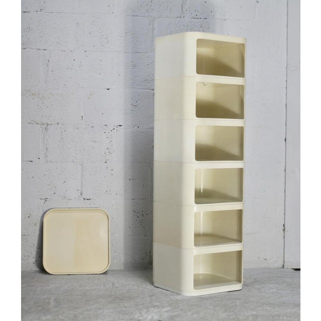 Storage Modules by Anna Castelli Ferrieri for Kartell, 1970s, Set of 6 For Sale - Image 13 of 16