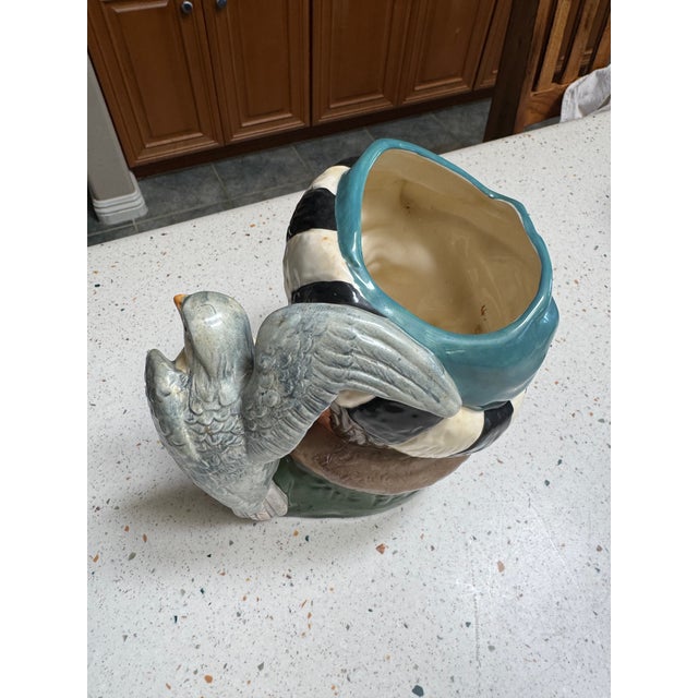 Ceramic Royal Doulton “The Falconer” Large Character Jug – Designed by Max Henk, England (1960–1991) For Sale - Image 7 of 8