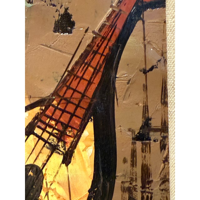 Mid 20th Century Beautiful Modernist Still Life Oil Painting, Signed ‘Toma’ For Sale - Image 9 of 12