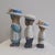 Mid-Century Modern Vintage Lisa Larson Gustavsberg Sweden "Sekelskifte" Stoneware Figurine Trio For Sale - Image 3 of 10