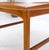 Brown Danish Mid-Century Modern Teak Square Rolled Edges Coffee Table MINT! For Sale - Image 8 of 14