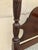Vintage Georgian Federal Style Mahogany Four Poster Rice Carved Queen Sz Bed For Sale In Philadelphia - Image 6 of 16