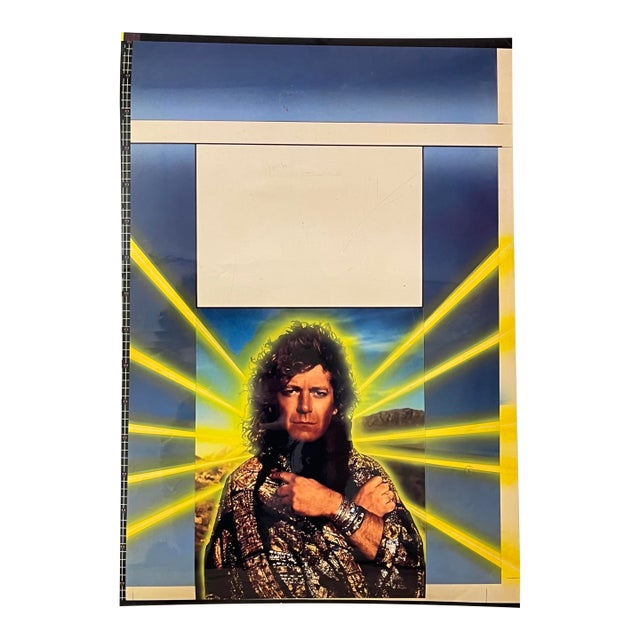 Vintage Robert Plant Poster For Sale