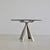 Silver Round Dining Table by Vittorio Introini for Saporiti, 1972 For Sale - Image 8 of 8
