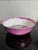 Ceramic Vintage Fornasetti Style Pink Splash Luster Serving Bowl For Sale - Image 7 of 9