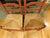 1920s Pair of Red Ladderback Chairs With Rush Seats For Sale - Image 16 of 18