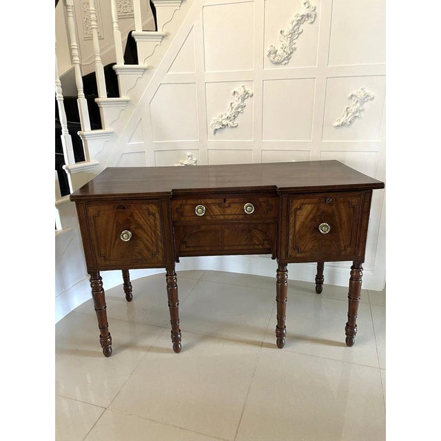 Antique George III Mahogany Sideboard, 1800 For Sale - Image 15 of 15