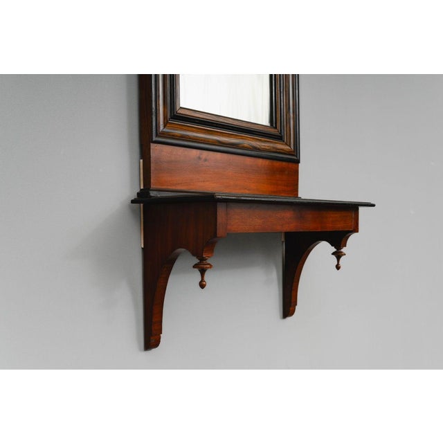 Antique Gründerzeit Wall Mirror, 1800s For Sale - Image 6 of 14
