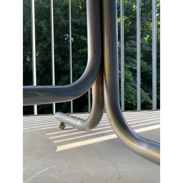Modernist Console Table in the Style of Jacques Adnet, 1930s For Sale - Image 11 of 18