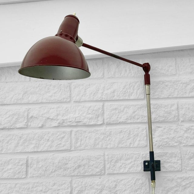 Mid-Century Modern Industrial Lamp by Johan Petter Johansson, 1940s For Sale - Image 3 of 15