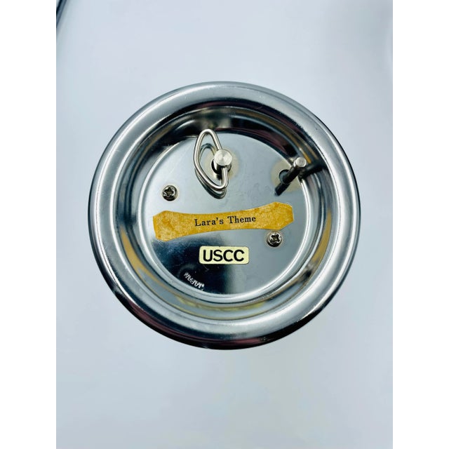 Metal Vintage “Knight in Shining Armor” & Horse Head Ice Bucket & Matching Musical Decanter For Sale - Image 7 of 13