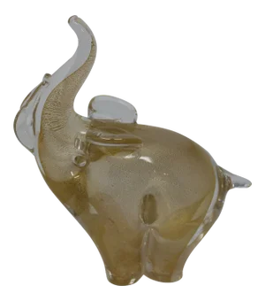 Contemporary Murano Glass Elephant by Beltrami