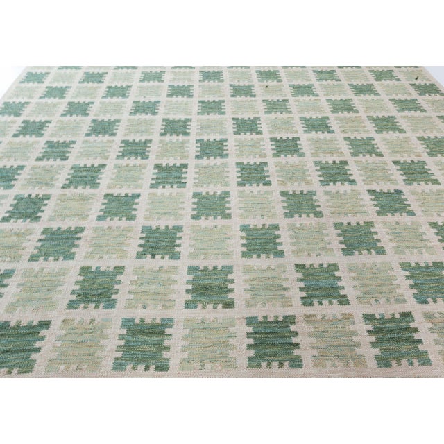 Modern Swedish Flat Weave Rug by Doris Leslie Blau For Sale - Image 4 of 9