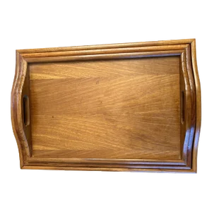 Vintage Teak Nesting Trays by Dolphin- Set of 3