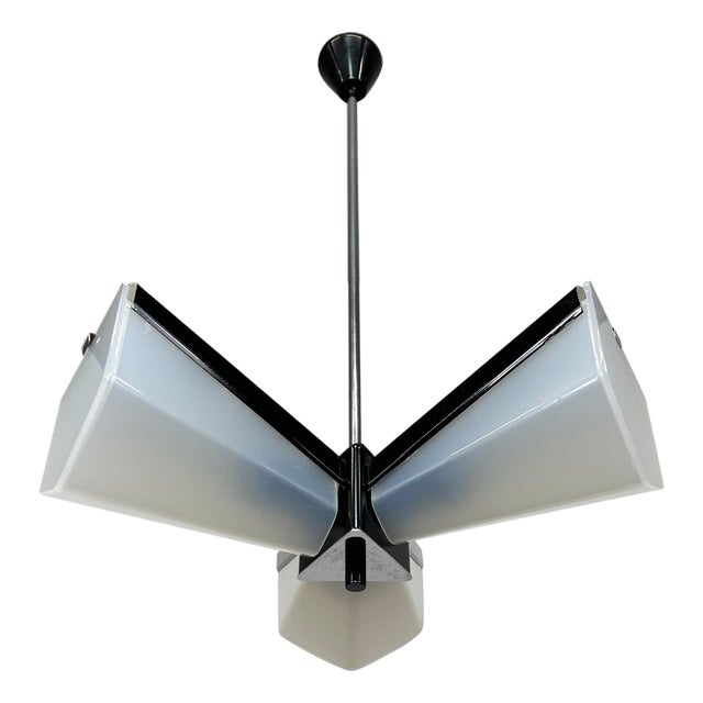 Mid-Century Modern Hanging Lamp by Lidokov, 1950s For Sale
