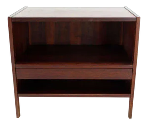 Mid-Century Modern Walnut End Table