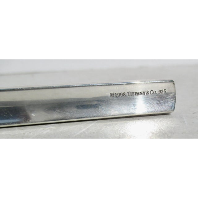 American Tiffany & Co Sterling Silver Letter Opener Circa 1998 For Sale - Image 3 of 5