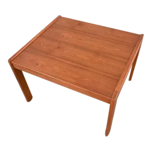 Mid 20th Century Danish Modern Teak Side Table by Bent Silberg Mobler From Denmark