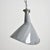 1950s Industrial Elliptical Pendant Light by by Benjamin Crysteel, 1950s For Sale - Image 5 of 5