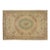 Antique French Aubusson Petit-Point Rug With Oval Floral Medallion - Rug & Kilim For Sale