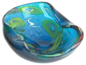 Tutti Frutti Murano Glass Bowl from A.V.E.M., 1960s