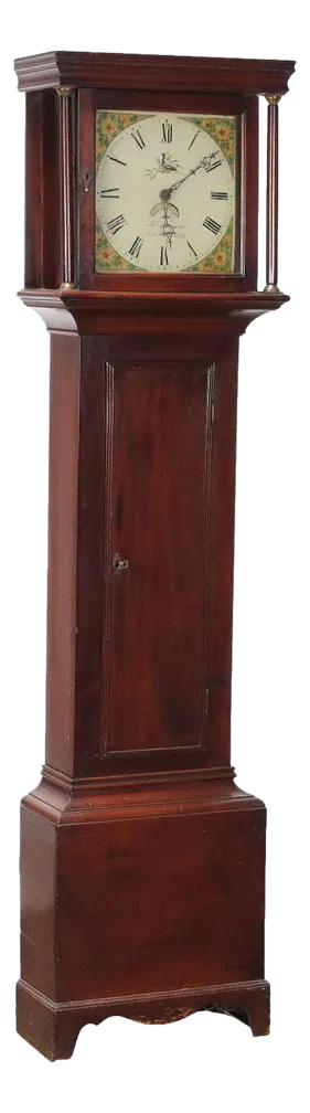 Empire Pendulum Clock in Mahogany