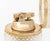 Late 20th Century French Gilt Metal and Crystal Table Lighters, 5 For Sale - Image 5 of 8