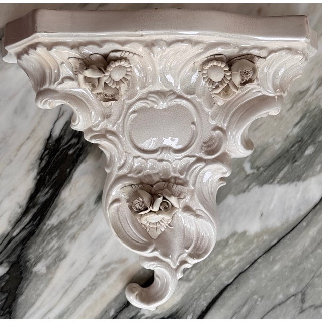 Made in Italy Mid-Century Boroque Wall Sconce For Sale - Image 13 of 16